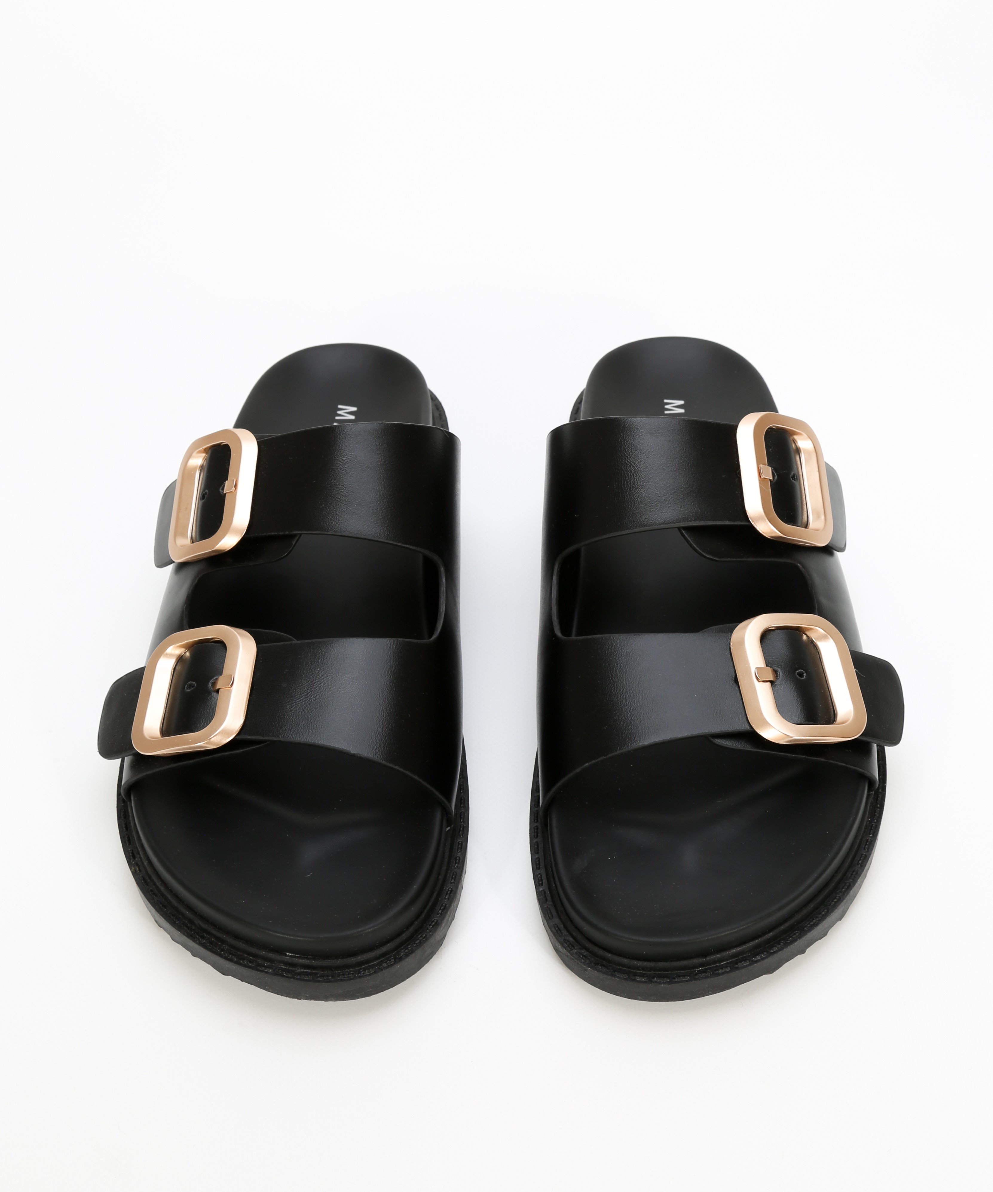 Sandalia plana doble hebilla image number null